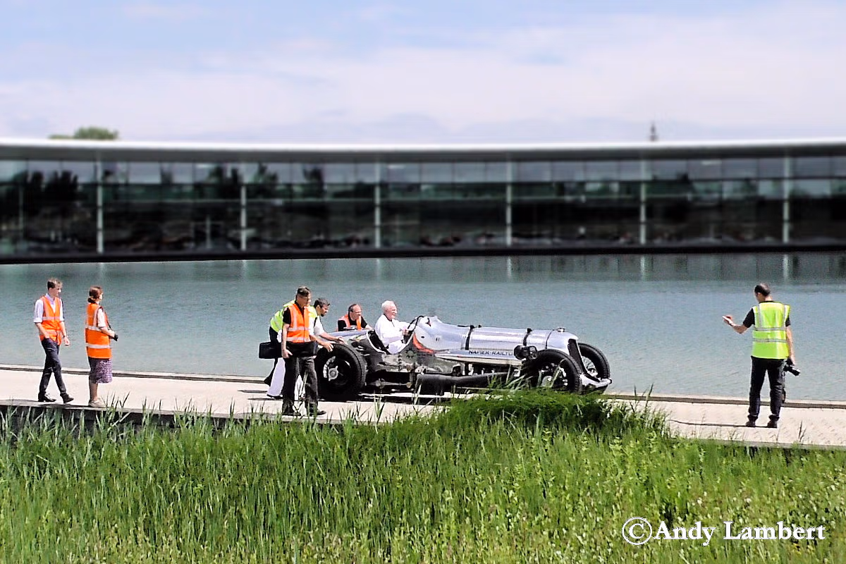 Napier-Railton at the McLaren Technology Centre. 