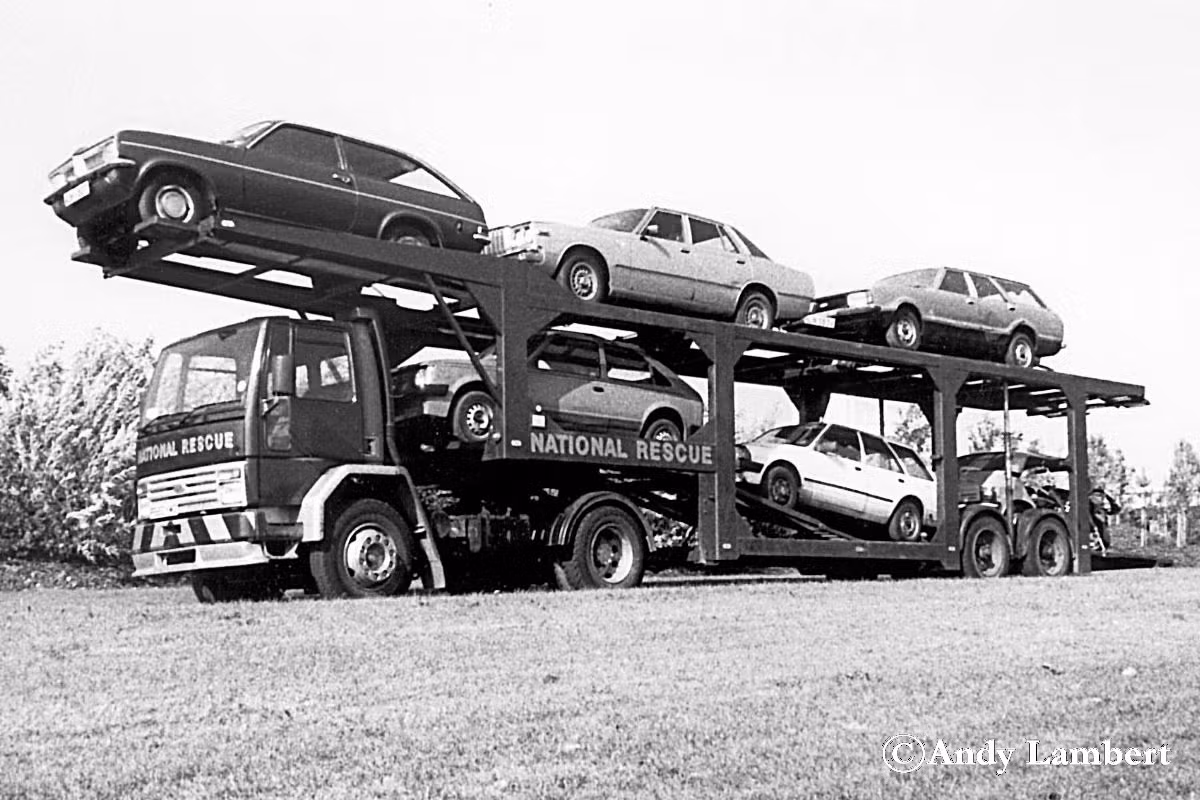 National Rescue multi car transporter