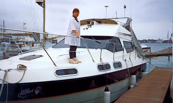 Boat Called Wet Dreams at Gosport