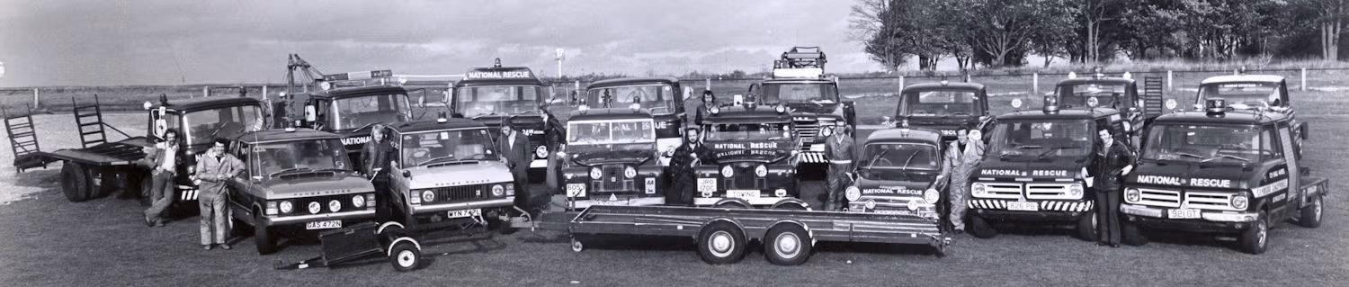 National Rescues recovery fleet in the Seventies